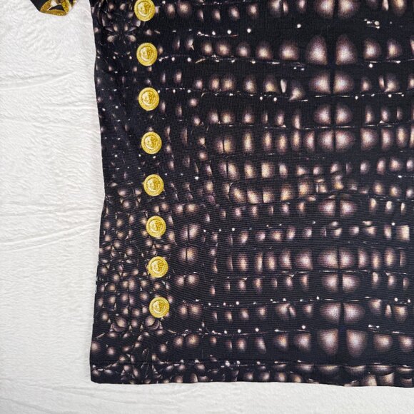 Versace Medusa Head with Chains Rare Limited Edition Large Tshirt. One of a Kind - Picture 11 of 16